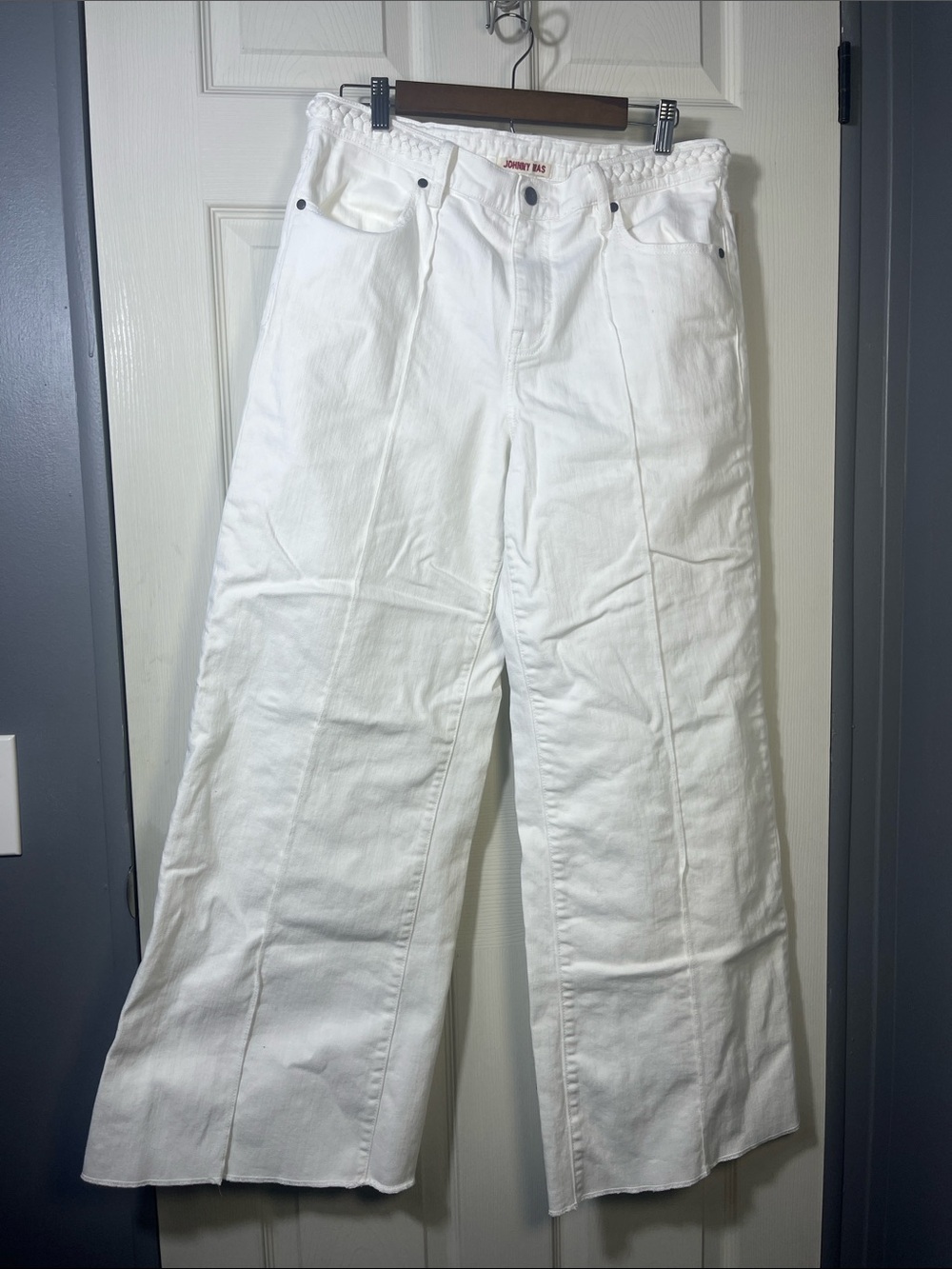 Johnny Was White Wide-Leg Pants - NWOT